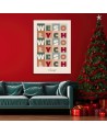 Christmas picture - Merry Christmas inscription | FEEBY