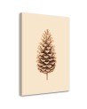 Christmas canvas art on canvas - Pinecone | FEEBY