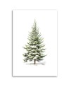 Christmas canvas art for wall - Christmas tree | FEEBY