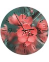Wall clock - Quince flowers, quince tree - Doreen Albrecht | FEEBY