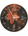 Wall clock - Autumn leaves - Doreen Albrecht | FEEBY