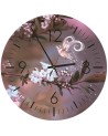 Wall clock - All kinds of magic, a hummingbird - Doreen Albrecht | FEEBY