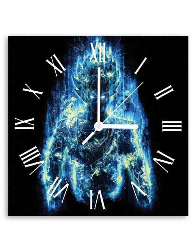 Wall clock - Blue warrior - Biggers | FEEBY
