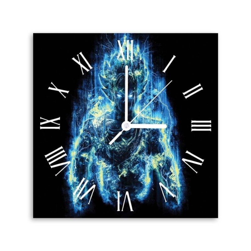 Wall clock - Blue warrior - Biggers | FEEBY