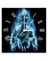 Wall clock - Blue warrior - Biggers | FEEBY