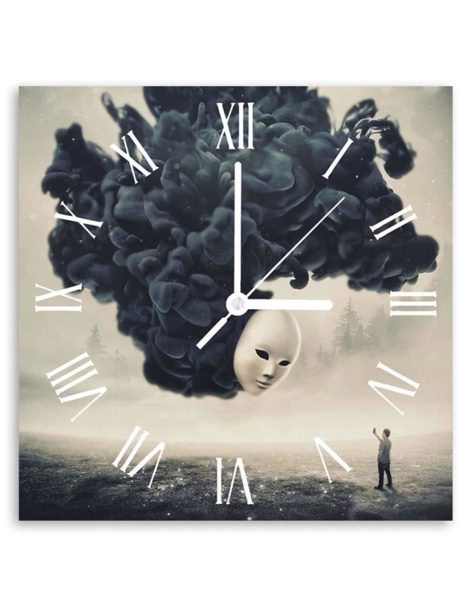 Wall clock - Cloud mask - Biggers | FEEBY