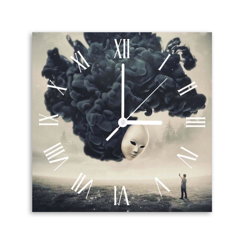 Wall clock - Cloud mask - Biggers | FEEBY