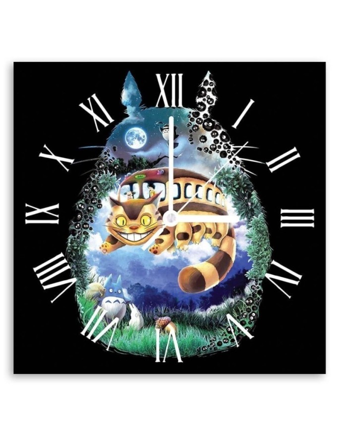 Wall clock - Cat as a bus - Biggers | FEEBY