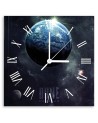 Wall clock - Blue planet - Biggers | FEEBY