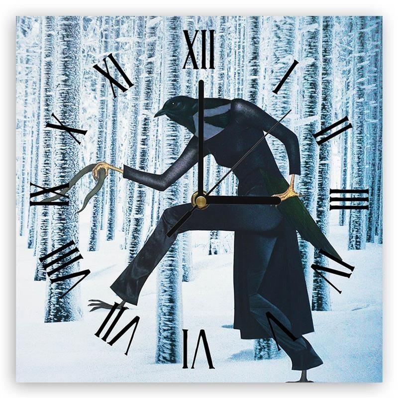 Wall clock - A sparrow in a suit - Lili Chartrand | FEEBY