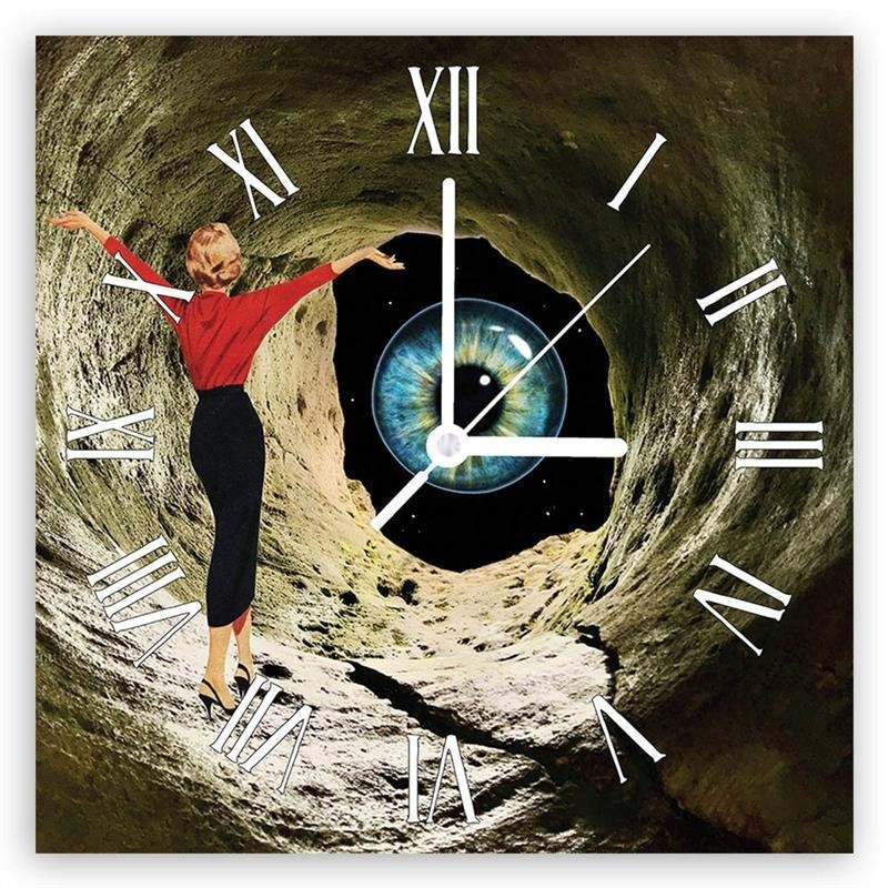 Wall clock - Woman in a magic tunnel - Lili Chartrand | FEEBY
