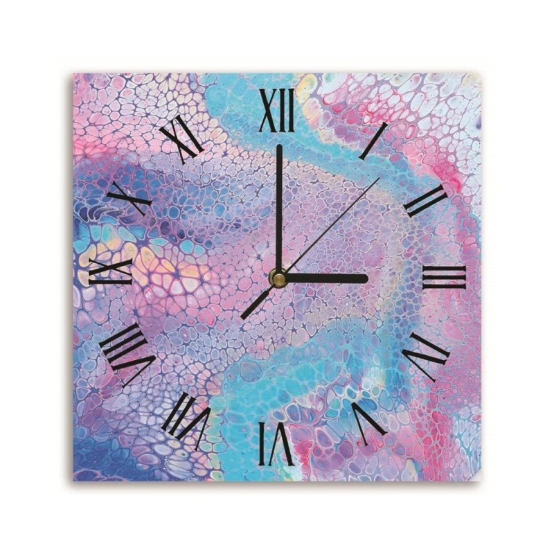 Wall clock - Pastel texture - Mayuko Miura | FEEBY