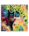 Wall clock - Colours of the rainbow - Mayuko Miura | FEEBY