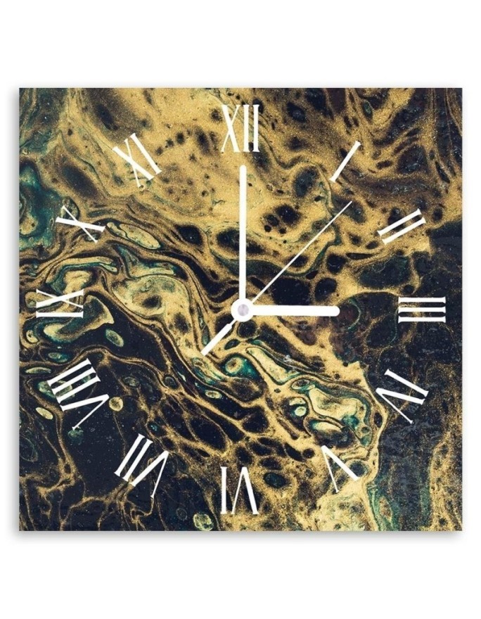 Wall clock - Rocks and minerals - Mayuko Miura | FEEBY
