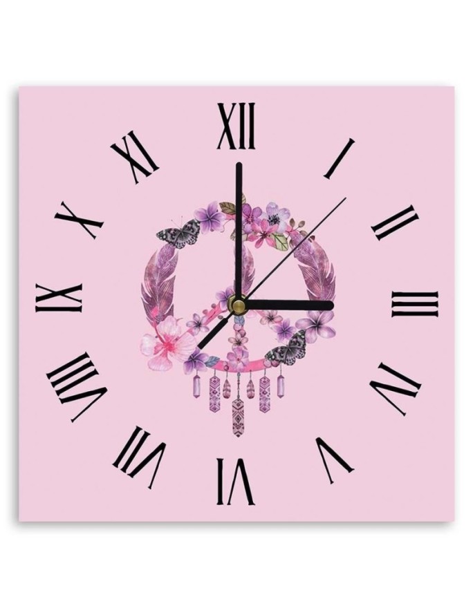 Wall clock Little pink...