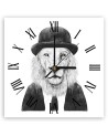 Wall clock - Elegant Lion - Balazs Solti | FEEBY