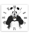 Wall clock - Panda showing a heart - Balazs Solti | FEEBY