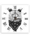 Wall clock - Bear in bandama - Balazs Solti | FEEBY