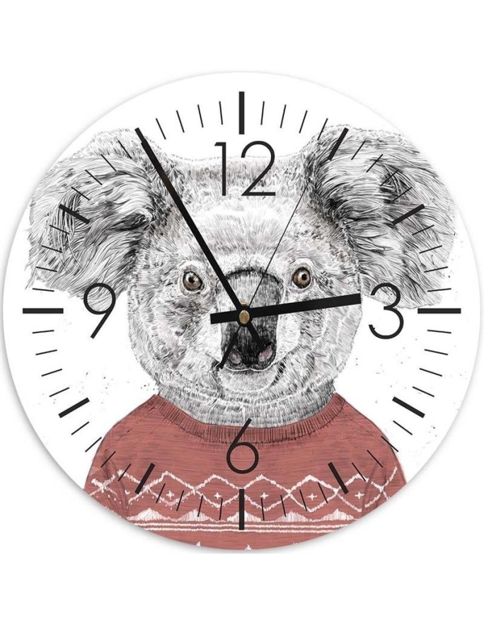 Wall clock Koala in a...