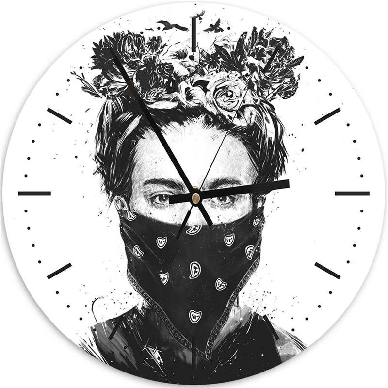 Wall clock - Frida in a bandama - Balazs Solti | FEEBY
