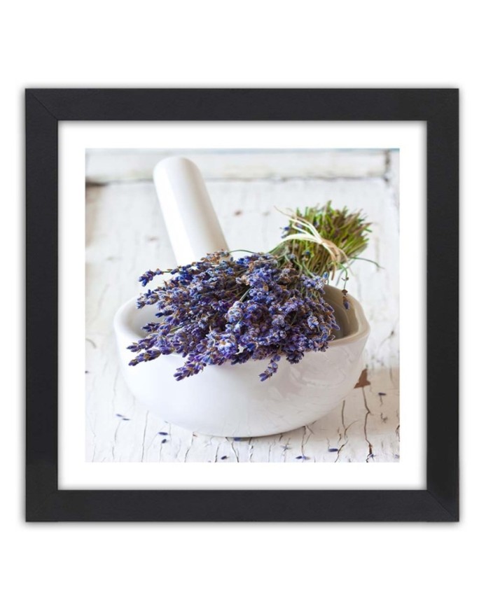 Poster Lavender in a dish