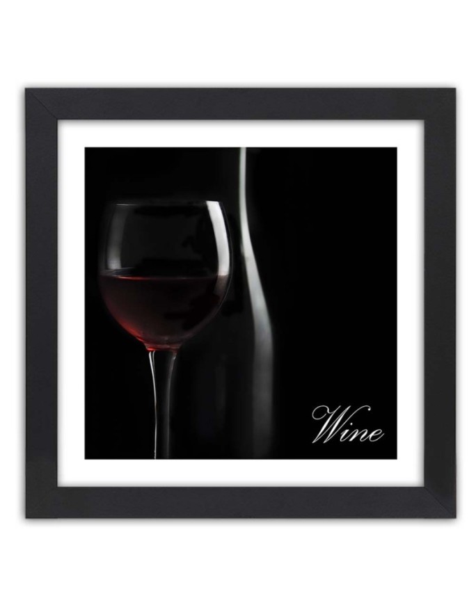 Poster Glass of red wine