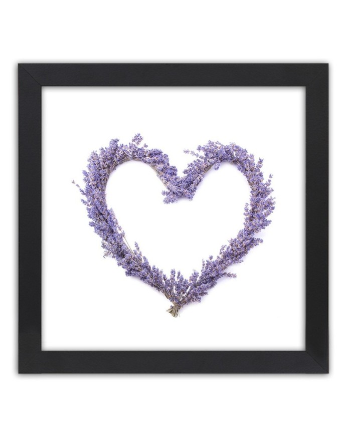 Poster Lavender heart