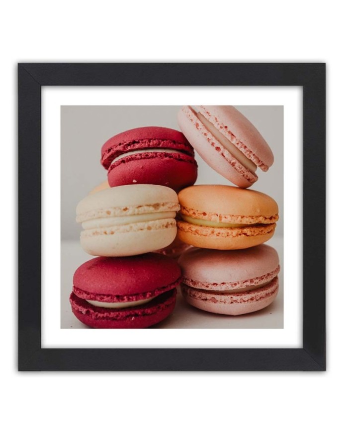 Poster Colorful candy macarons