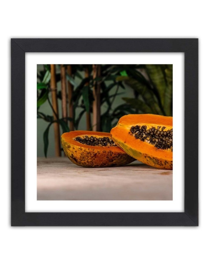 Poster Papaya tropical fruit