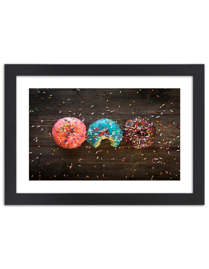 Poster Colorful donuts
