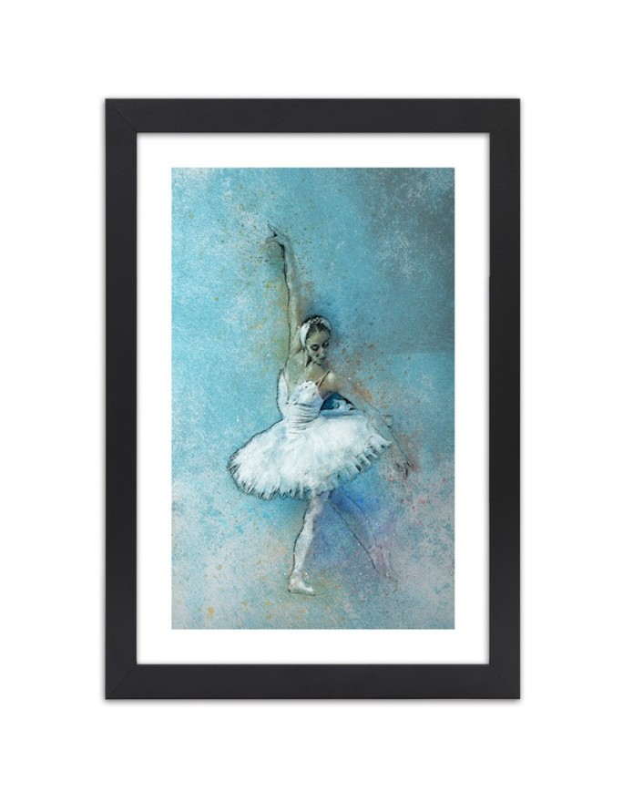 Poster Abstract ballerina...