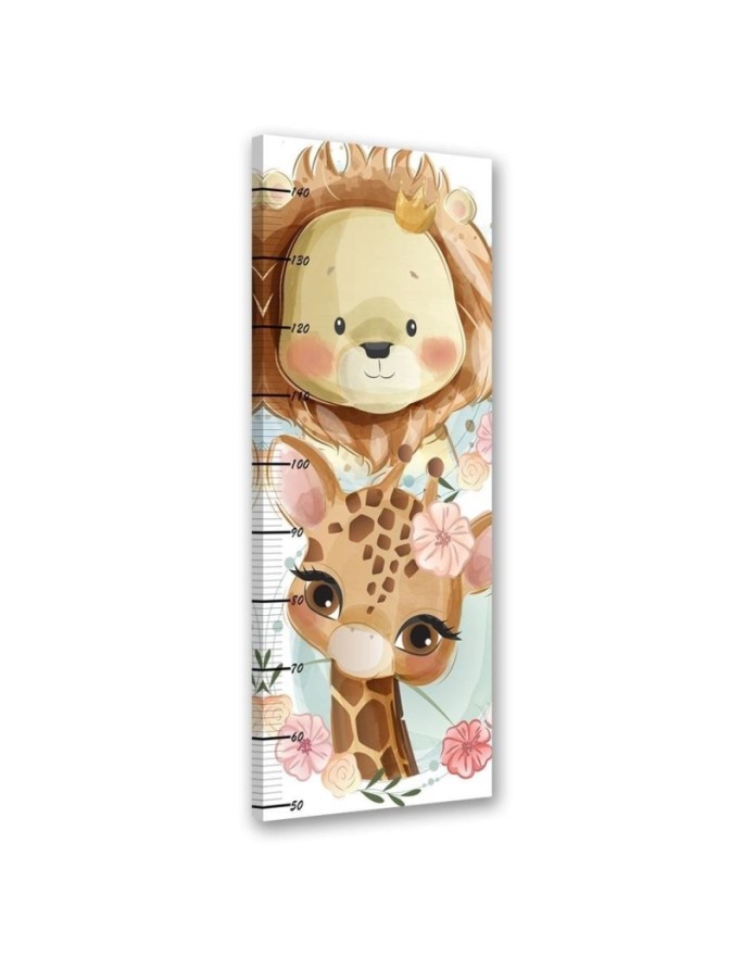 Growth Measure Lion and giraffe