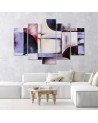 Canvas prints Abstraction modern for living room wall | FEEBY
