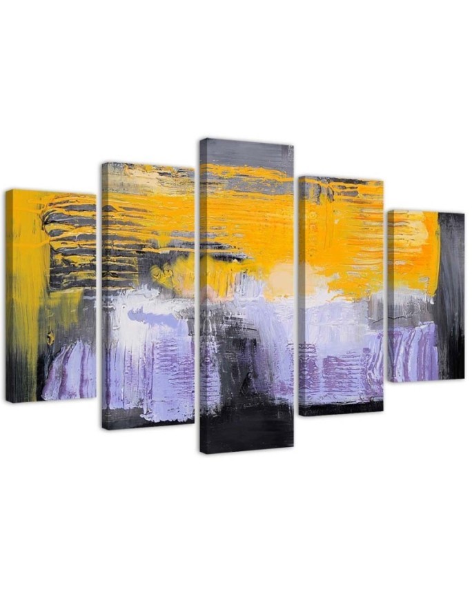 Abstract wall art decor for living room, bedroom | FEEBY
