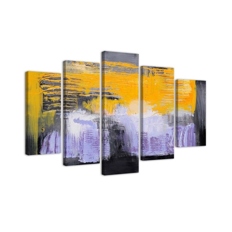 Abstract wall art decor for living room, bedroom | FEEBY