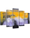 Abstract wall art decor for living room, bedroom | FEEBY