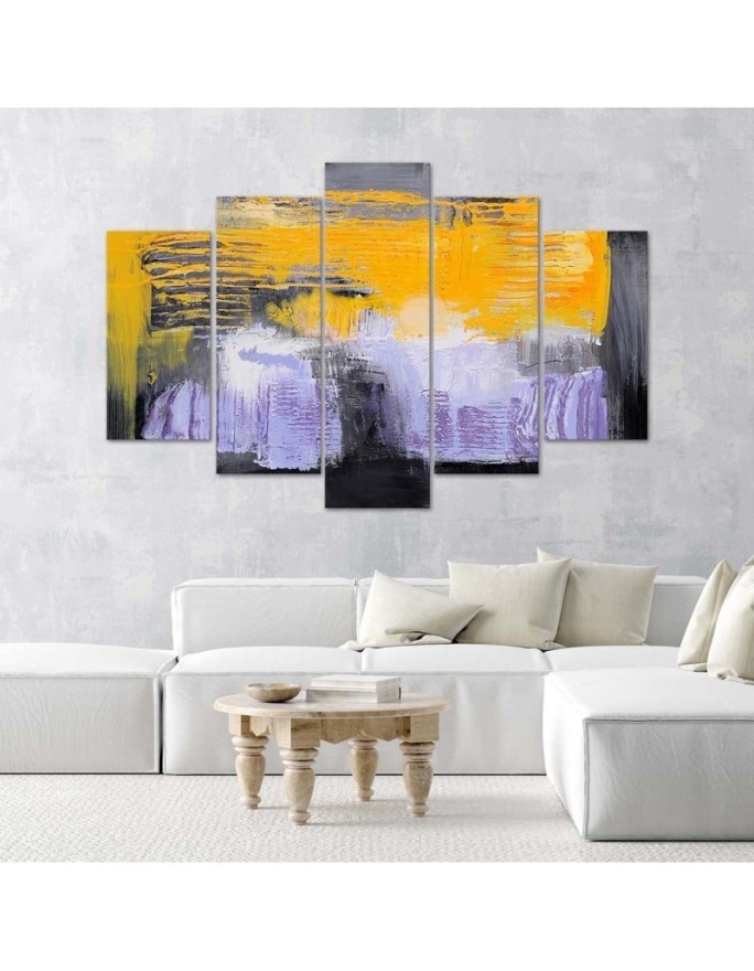 Abstract wall art decor for living room, bedroom | FEEBY