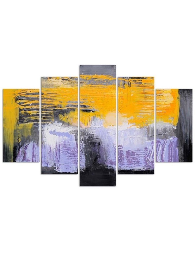 Abstract wall art decor for living room, bedroom | FEEBY