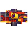 Prints on canvas Colourful abstraction for living room.Check our offer | FEEBY