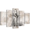 Nude of a woman wall art, canvas prints for bedroom | FEEBY