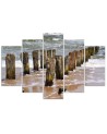 Canvas prints Waves on the beach for living room for wall | FEEBY