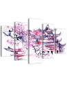 Canvas prints Japanese landscape for room, office, living room for wall | FEEBY