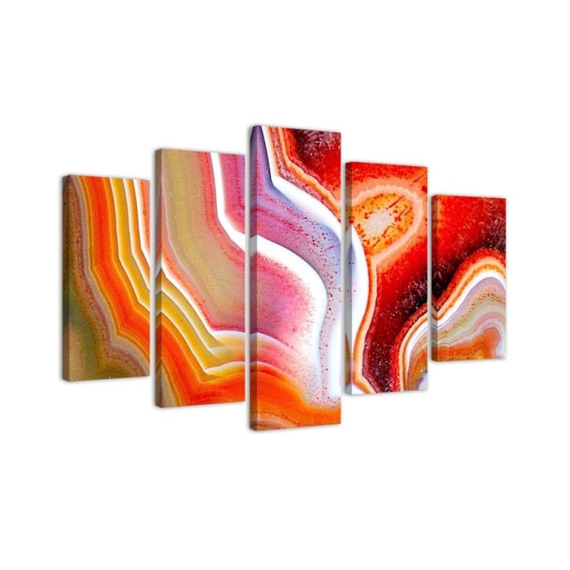 Colourful abstraction painting for room wall | FEEBY