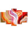 Colourful abstraction painting for room wall | FEEBY