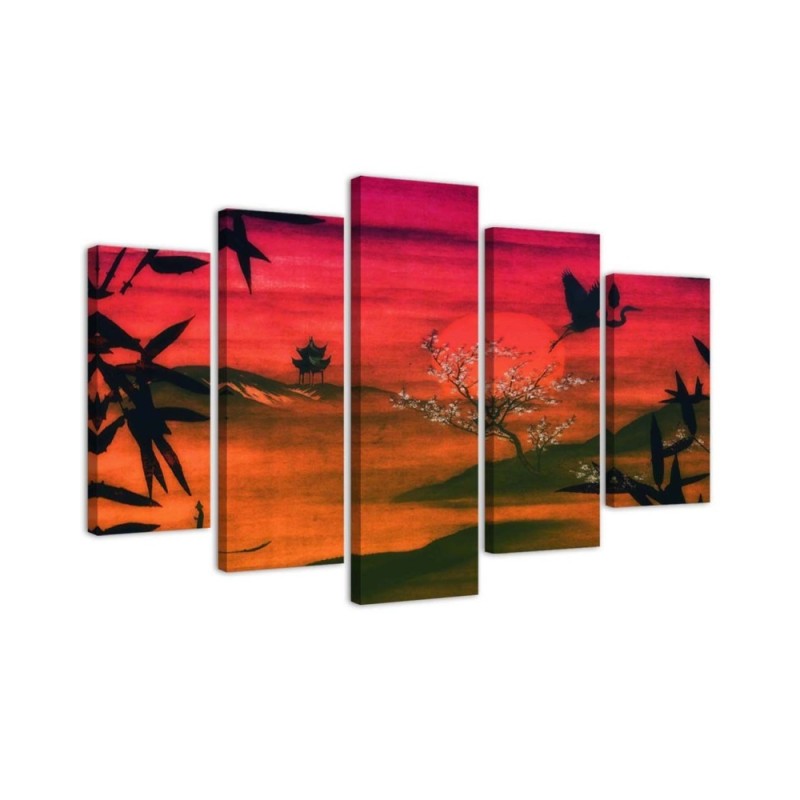 Canvas print Japan wall landscape decorative | FEEBY
