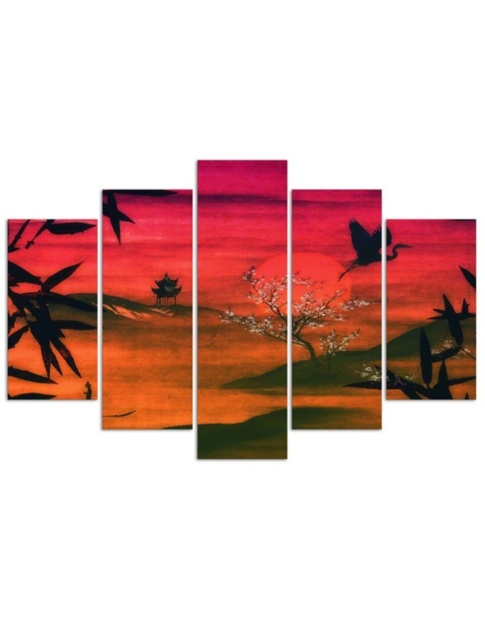 Canvas print Japan wall landscape decorative | FEEBY
