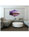 Canvas print printed on canvas Manhattan at sunset | FEEBY