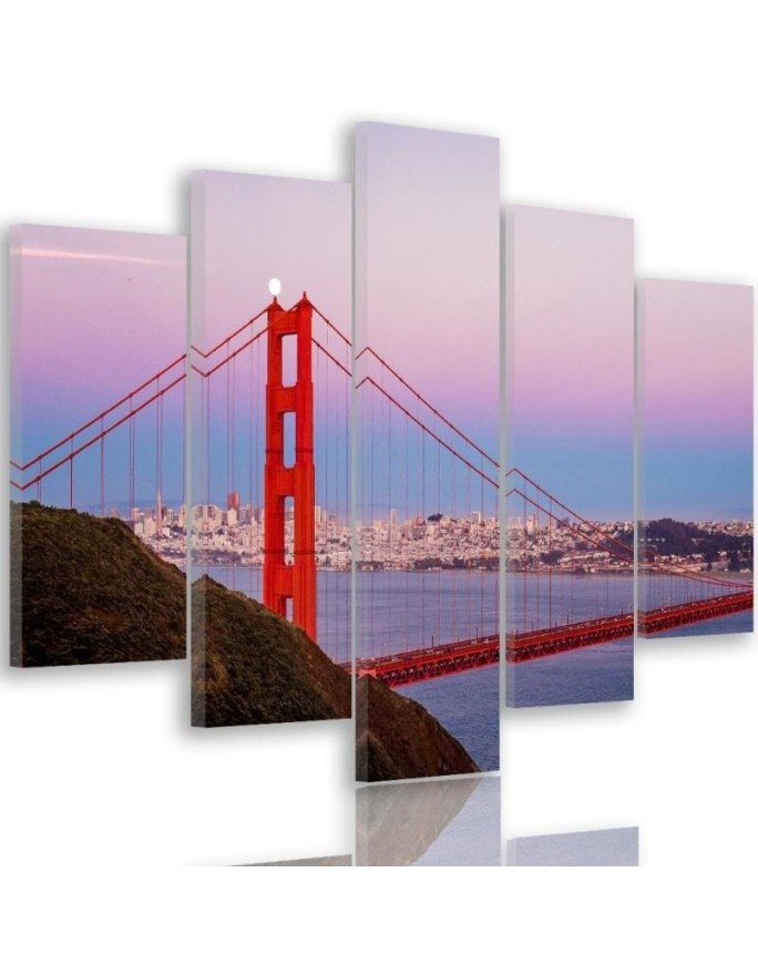 Golden Gate Bridge decorative wall painting | FEEBY