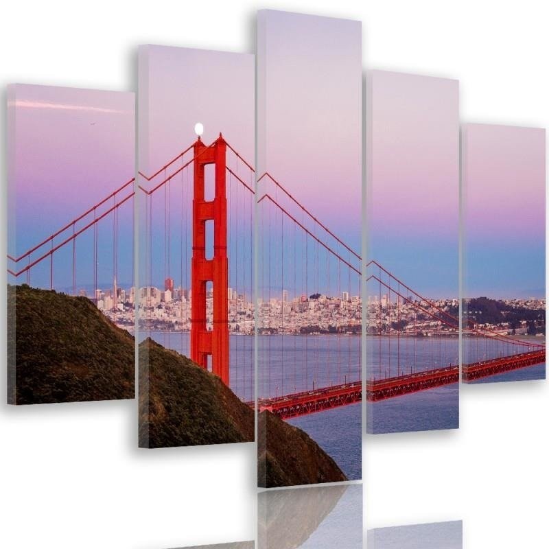Golden Gate Bridge decorative wall painting | FEEBY