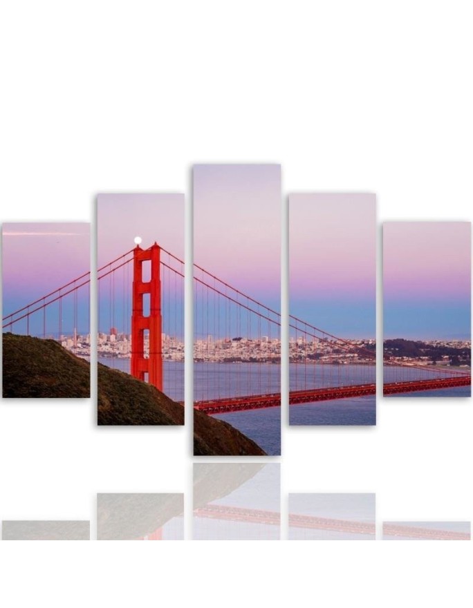 Golden Gate Bridge decorative wall painting | FEEBY